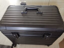 执古（B.MUTUS）全铝镁合金行李箱上开口摄影相机箱设备器材登机箱密码旅行拉杆箱 黑色 22英寸 晒单实拍图