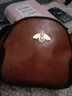 憧憬主义新款单肩包生日礼物女生包包女包七夕时尚小圆包百搭女士小斜挎包 棕色 实拍图