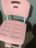 米哥 儿童学习椅 学生椅子 写字椅  可调节升降  家用小学生椅子靠背 MC159 9档调节 标准版 粉 单椅子 实拍图