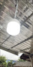 北翌太阳能照明灯家用室内户外庭院灯新型超亮防水分体式一拖二吊灯泡 400W+5米线+照150平+三色+遥控 晒单实拍图