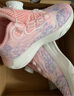 贵人鸟男女童运动鞋夜光轻跑鞋春秋季新款旋转纽扣鞋中大童休闲儿童鞋子 22076粉色 29码 实拍图