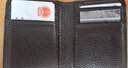 蒙伯斯卡包男士皮革款驾驶证套超薄小巧卡片包女士银行卡夹证件套多卡位 咖啡色 实拍图