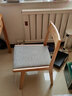 林氏家居简约实木书桌椅大学生学习桌内嵌插座宿舍工作台带抽屉卧室PK1V 【原木色|1.0米】全实木书桌+W1书椅 实拍图