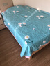 云瑾全棉空调被100%纯棉夏凉被抗菌夏被薄被子可机洗夏季空调被芯 小雏菊蓝 （A类亲肤,100%全棉) 单人被150*200cm 实拍图