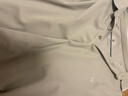 京东京造【100支高洁纱】POLO衫男凉感短袖男t恤男夏季送男友  浅灰绿 XXL 实拍图