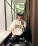 棉致森马集团休闲裤男潮流宽松系带运动卫裤百搭阔腿裤 灰色直筒 3XL 实拍图