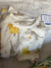 aqpa【195g新疆棉】婴儿内衣套装纯棉衣服秋男女宝宝睡衣儿童秋衣秋裤 白底儿童乐园 90cm 实拍图