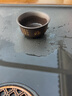 祥业  紫砂杯功夫茶杯套装原矿紫泥主人个人品茗杯单只 紫砂金百福茶杯 实拍图