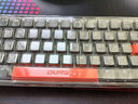 DURGOD 杜伽K330W无线蓝牙三模游戏机械键盘女生61键MAC/IPAD键盘（电脑电竞专用） 无光-警戒线 定制-青轴 实拍图