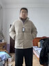乔丹羽绒服男外套冬季保暖防风防泼水防寒运动休闲羽绒服 秋草色 -014R XL 实拍图