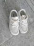 回力小白鞋女款2025新款秋冬爆款鞋子女鞋配裙子百搭运动厚底板鞋 白色 脚胖脚宽拍大一码 【4厘米超轻底】 40 实拍图