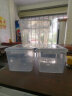 炬意（JY）收纳盒食品级密封透明塑料保鲜盒子厨房冰箱冷冻冷藏杂物储存药箱 22加高中号15升:39X26X21cm 实拍图