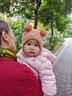 巴拉巴拉童装婴儿羽绒服冬季儿童短款外套宝宝可爱萌趣甜美时尚潮女童 梦幻粉60308 73cm 实拍图