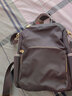 ANDSEEYOU时尚撞色牛津布双肩包女日韩轻便防水通勤尼龙背包旅游防盗帆布包 灰色小号 可装平板 实拍图