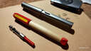 凌美德国进口 凌美(LAMY)练字钢笔 ABC儿童小学生入门练字钢笔墨水笔钢笔A尖（不带吸墨器）送学生 红色 实拍图