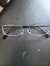 奥杰近视眼镜男有度数超轻半框近视镜可配100 150 200 250 300 350度 镜片折射率1.67（超薄） 双眼近视-175度 (含镜盒镜布) 实拍图