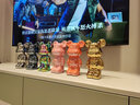 吉召网红暴力熊高档套装摆件客厅玄关电视柜酒柜展示柜轻奢家居装饰品 28cm爱心熊三件套 无规格 实拍图