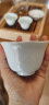 景德镇（jdz）景德镇陶瓷功夫茶具便携式易收纳旅行二才盖碗两杯影青浮雕茶具 国色天香旅行茶具 晒单实拍图
