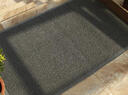 雪中送毯欢迎光临地垫丝圈门口门垫出入平安进门入户丝圈防滑塑料脚垫垫子 无字浅灰 80cm*120cm 实拍图