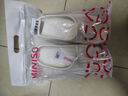 名创优品（MINISO）拖鞋男女家居情侣家用舒适浴室防滑防臭四季拖鞋 珍珠白 38-39 实拍图