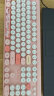 GEEZER Hello bear 无线复古朋克键鼠套装 可爱办公键鼠套装 鼠标 电脑键盘 笔记本键盘 粉色 实拍图