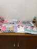 安致儿 (4条装)女士内裤女中腰性感蕾丝内裤棉质裆无痕大码女士三角裤 73101-深蓝+紫色+红色+墨绿 XL码（建议120-140斤） 实拍图