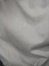 NASA GISS重磅260g纯棉短袖t恤男纯色圆领厚实不透纯白打底衫男女体恤上衣 铁灰色 S体重85-110斤 实拍图