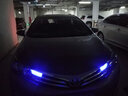 美蒂亚汽车led灯泡T10解码高亮示宽灯高位刹车灯汽车阅读灯牌照灯行车灯 6灯蓝光 一对装 实拍图