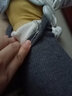 米豆小主羊羔绒打底裤女冬加绒加厚螺纹修身显瘦高腰弹力外穿女裤长裤 浅灰色【加厚羊羔绒】 L 【95-115斤 左右】尺码偏小，可选大1码 实拍图