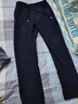 啄木鸟休闲裤男秋冬季修身大码裤子男韩版潮流男生百搭小脚加绒加厚长裤 KB-918蓝色加绒+918黑色加绒 32 实拍图