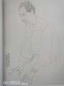 中国美术学院中国画系线描范本：徐默线描人物写生 实拍图