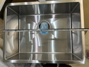 科勒（KOHLER）厨房水槽单槽手工晶钻斯莱不锈钢台下厨盆洗碗盆洗菜盆洗手池  97830单槽+21366抽拉龙头 实拍图