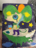 得力（deli）暑假儿童礼物  手工绘画DIY沙画礼盒套装创意砂画安全环保儿童礼物 18色沙画套装  赠配套工具 晒单实拍图