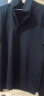 Navigare【防蚊】意大利小帆船男士T恤轻商务新款黑色透气翻领短袖体恤 黑色 M/48 实拍图