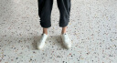 浪莎船袜男袜子薄款夏季隐形棉硅胶防滑短袜 黑藏青深灰浅灰白色各1 实拍图