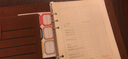 信发 TRNFA  TB-H307 办公高档笔记本高级商务记事本 仿皮复古挂坠活页记事薄办公文具（灰色）23.5*17cm 实拍图