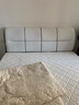 香丽华庭 皮床现代北欧大小户型双人床简约婚床实木软体床卧室家具 床+9D乳胶床垫 1.8米*2米抽屉气压结构款 实拍图