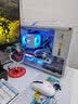 升技E8白色 黑色多网孔手提机箱（支持MATX/ITX主板/玻璃侧透/独立电源仓/防尘网/支持三风扇显卡）  珍珠白 实拍图