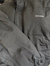 依如风加绒棉服男士新款冬季晋江面包羽袄子绒服潮牌冲锋棉衣男士外套男 灰色 L（推荐110-120斤） 实拍图