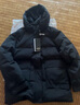 雅鹿短款羽绒服女2025年反季冬季保暖连帽学生韩版宽松小个子通勤外套 黑色 S (155) 【推荐105斤以内】 实拍图