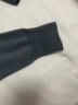 无印良品 MUJI 男式 天竺编织 高领毛衣 AAC03A0A 长袖针织衫打底衫 中灰色 XS 实拍图