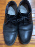 老人头（LAORENTOU）皮鞋男商务休闲鞋头层牛皮冬季透气耐磨防滑男鞋子 A30303 黑绒39 实拍图