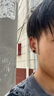 RSNY MEN单只耳钉男潮黑色小众设计高级感男生百搭耳饰女 black/黑色【925银耳针】G款单只 实拍图