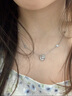 VTLS925纯银项链锁骨链女款新款吊坠轻奢高级感颈链生日情人节礼物 银项链+精美礼盒装 实拍图