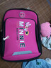 迪士尼（Disney）小学生书包男生一三到四五六年级儿童书包男减负护脊女孩双肩背包 8696紫色大号3-6年级 实拍图