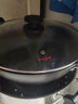 美菱 （MeiLing）电炒锅升级单旋钮定时多功能电热锅家用电锅一体锅铸铁锅电煮锅电蒸锅多用途锅 【定时款】34cm一锅一笼（适合5-7人）11L 实拍图