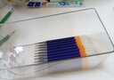 晨光 G-5按动笔芯中性笔替芯0.5MM水笔芯k35替换芯子弹头弹簧办公g5按压笔管学生用按压式替芯 蓝色20支装0.5mm G-5 实拍图