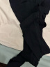无印良品（MUJI）女式 使用了棉的冬季内衣 十分长收腿裤 H9AD337 打底裤 黑色 M 晒单实拍图