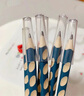 思笔乐（STABILO）洞洞笔铅笔6支 小学生文具握笔器 德国易抓握儿童初学者练字笔 金属黑CN322/07-HB 儿童节礼物 实拍图