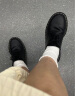 马丁（DR.MARTENS）春夏1461 新中式通勤软皮黑色男女款3孔马丁单鞋 黑色 39 实拍图